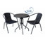 2 - Person Patio Dining Set with Round Table-2115552734
