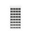 32 armoires modulaires pour bar à vin, conception droite, P 15,62 po x H 35,72 po, l 18,26 po, particules et 32 bouteilles, finition, lignes simples, l 18,26 po, H 35,72 po, planche