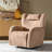 Medina Modern Oversized Swivel Glider Recliner With Wingback And Adjustable Headrest-1104996408
