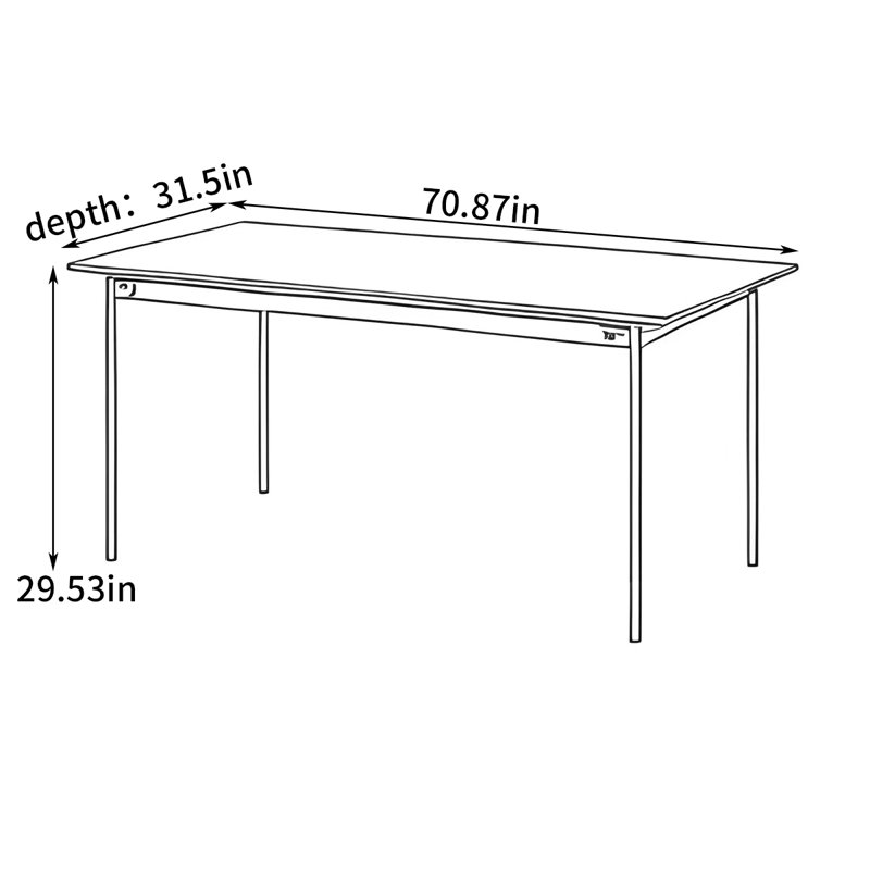 Khang, 29.53" H x 70.87" L x 31.5" W