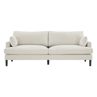 88‘’ Upholstered Sofa with Wood Legs