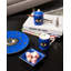 Evil Eye Handmade Bone China Salad/Dessert Plate