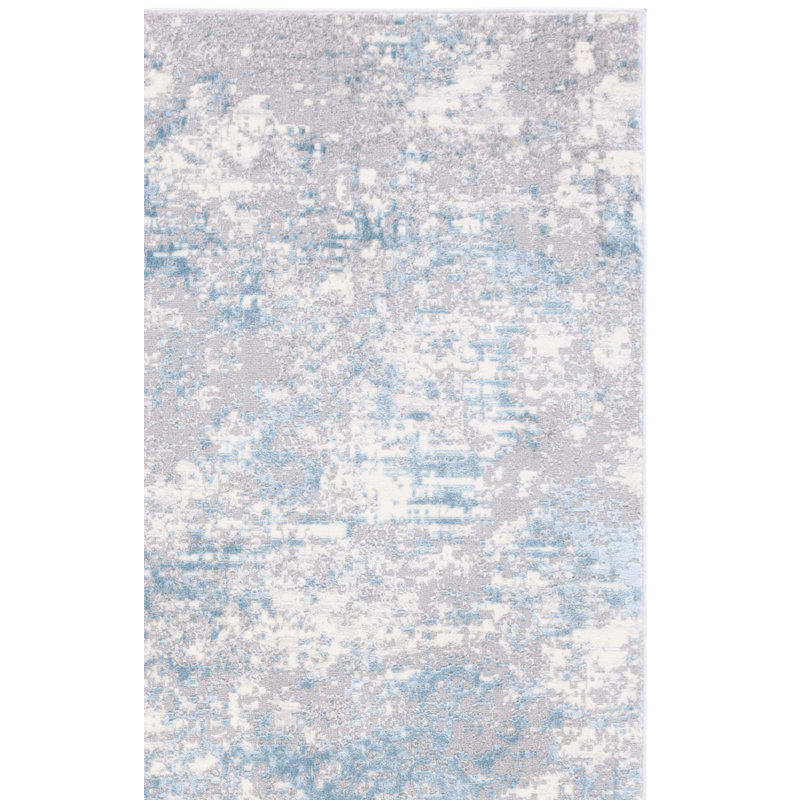 Dowlen Performance Abstract Rug, Rectangle 9' x 12'