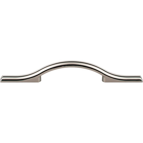 Somerdale 3 3/4" Center to Center Bar pull, Polished Nickel, 3 3/4" Center to Center