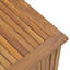 Marlow Home Co. Groover 59.1cm W Water Resistant Teak Solid Wood Deck Box in Brown
