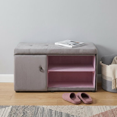Banc de rangement pour chaussures Gracie Mills