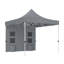 Rangement et auvent gris ardoise avec tissu Oxford, structure en métal, métal et tissu Oxford-133334578
