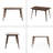 Dining Table Solid Wood Legs