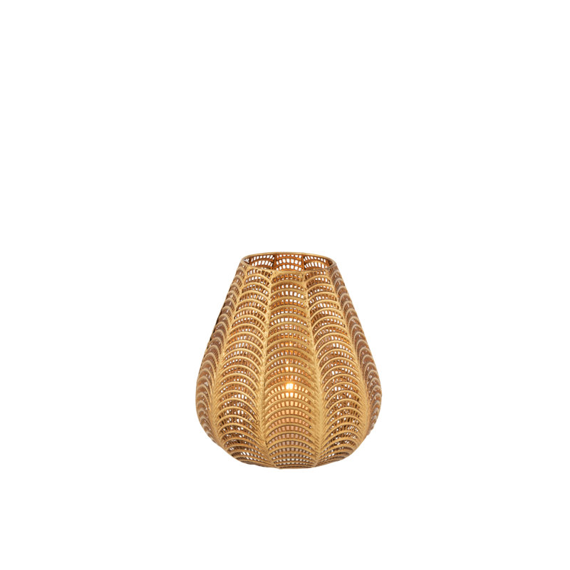 Iron Tabletop Tealight Holder, 33.5cm H x 20cm W x 20cm D