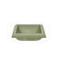 Lavabo de salle de bain rectangulaire encastré à la main NativeStone-113450132