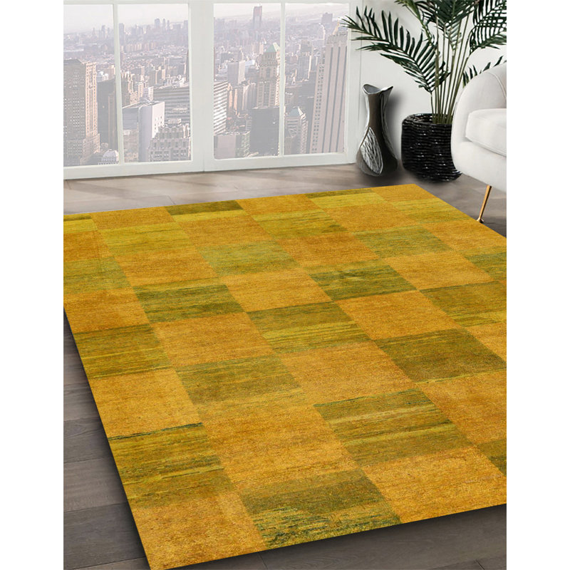 Tapis décoratif multicolore à motif abstrait, Tapis de couloir 2 pi x 5 pi