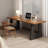 Brown Rectangular Solid Wood Writing desk-990901908