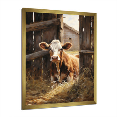 Cherrill " Cow Rustic Charm II "