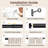 Aresha 1" Dia. Curtain Rods Adjustable Length Single Curtain Rod Black for Ceiling/Wall Mounting-828860293-848025303