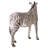 Grand-Scale African Zebra Statue