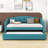 Myrtlewood Twin Size Upholstered Daybed with Trundle-941662790