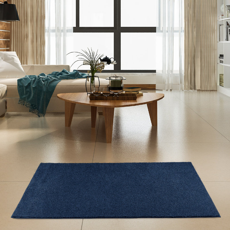 Ensemble de tapis intérieur / extérieur en polyester touffeté à la machine Brunot, Rectangle 1 pi 6 po x 2 pi 3 po