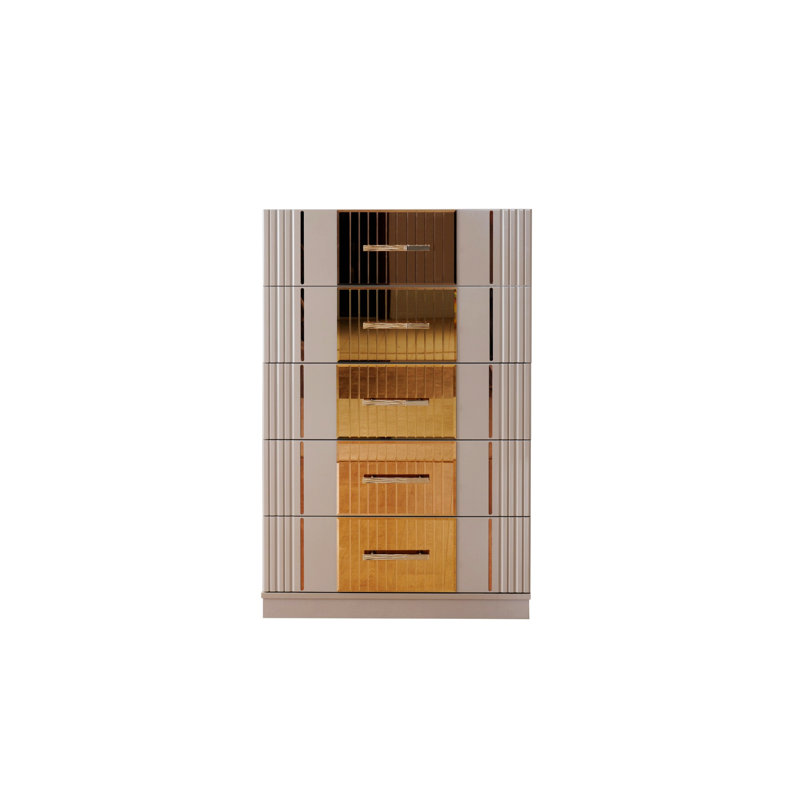 Commode 5 tiroirs de conception contemporaine