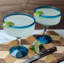 Verre 16 oz. Verres à margarita turquoise