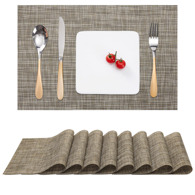 Polyvinyl Chloride Placemat, Caramel