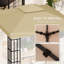 Dakota Fields Fabric Replacement Canopy for Gazebo-1578909822
