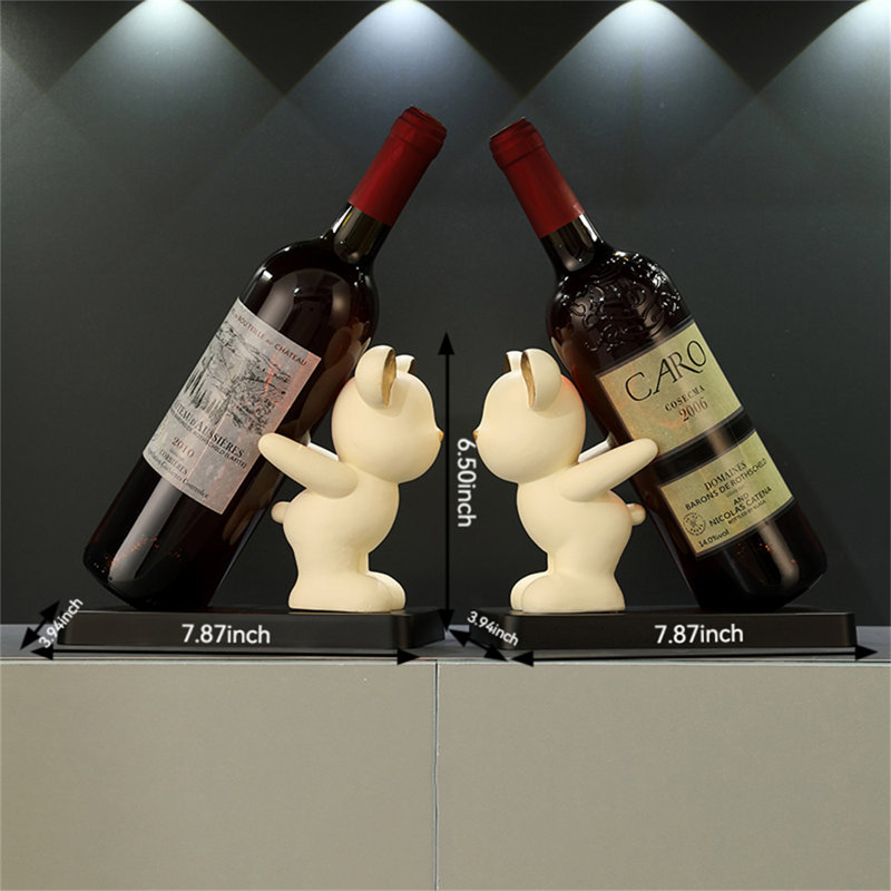 Support à vin créatif, Crème