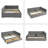 Full Size Upholstered Tufted Bed Frame With Two Drawers, Sofa Bed Frame With Comfortable Backrest And Armrests, Velvet-17635358