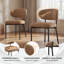 Modern Upholstered Dining Chair, Metal Legs-944384313-944384744