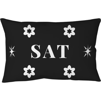 Coussin d'extérieur soufflé et fermé San Antonio Basketball 20 po x 14 po
