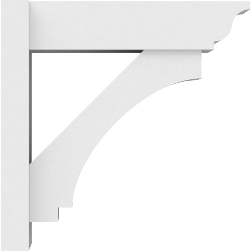 Persienne en PVC de qualité architecturale Imperial, L 7 po, H 18 po x P 18 po