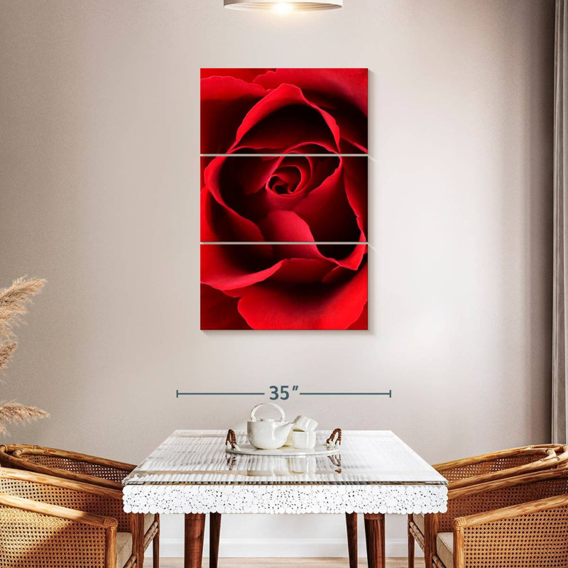 Harnek, gros plan, vue, rose rouge, H 45 po x l 28 po