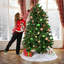 Décorations de Noël pour jupe d'arbre de Noël 48 pouces