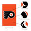 Applique du drapeau, Gar., Flyers de Philadelphie
