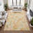 Machine Washable Indoor/Outdoor Chantille ACN2723 Floral Rug-1584724820-1584724828