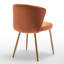 Fauteuil d'appoint moderne en velours-1120145970