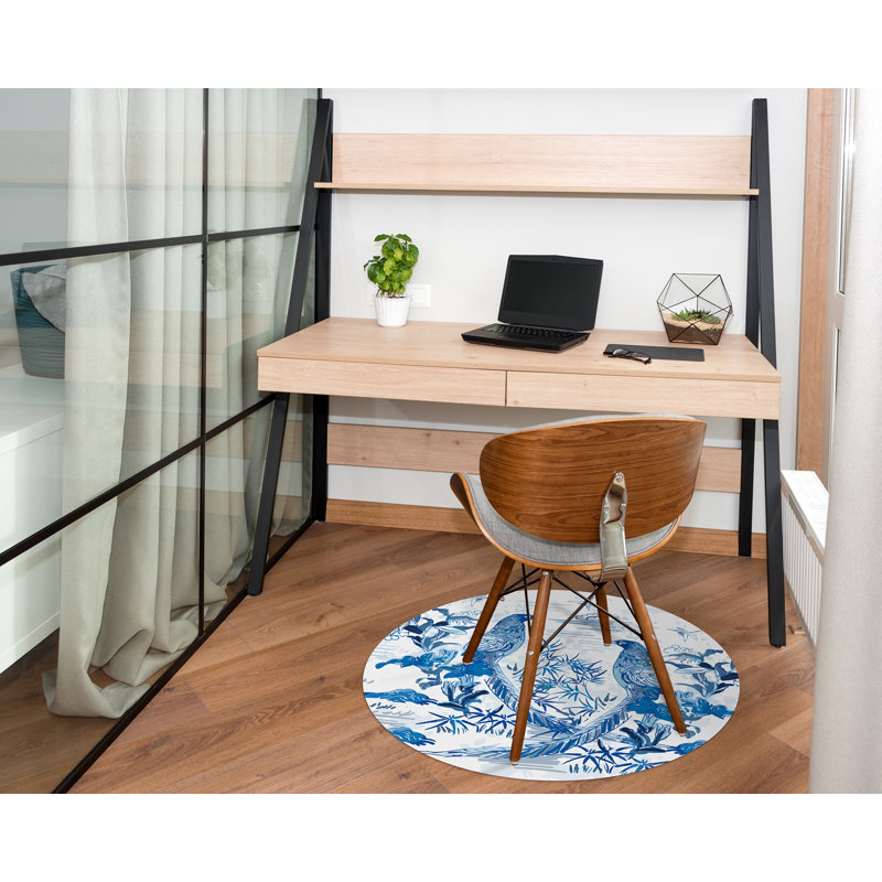 Sanchaya Hard Floor Straight Round Chair Mat