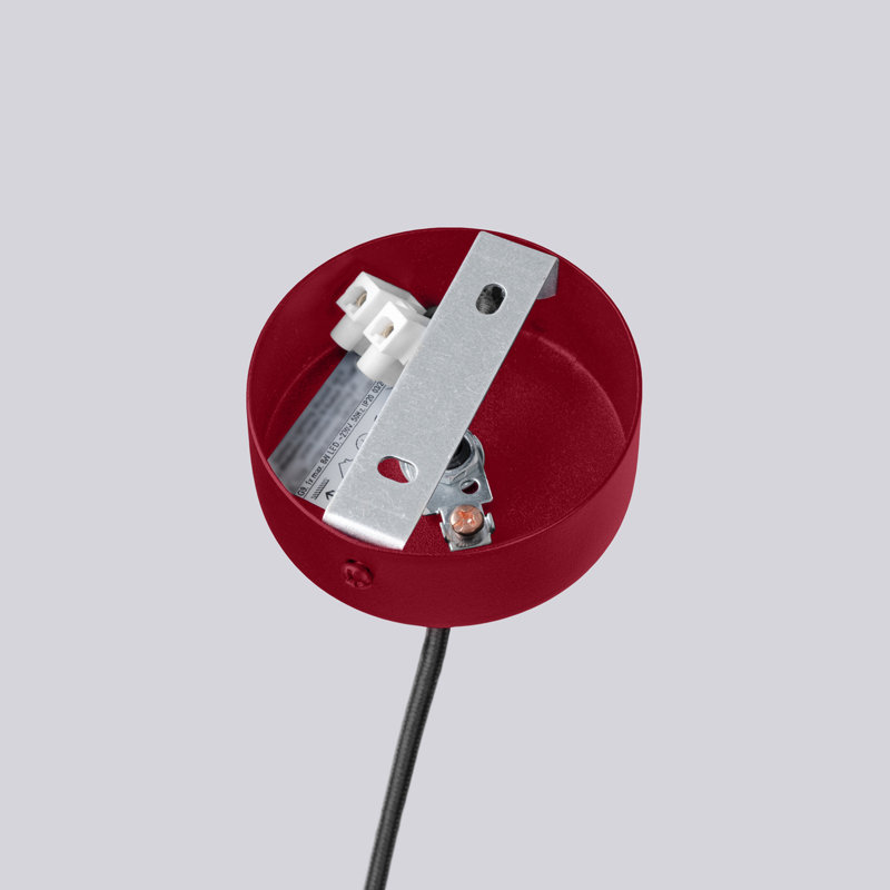 Wynnwood 6 - Light Chandelier, Burgundy