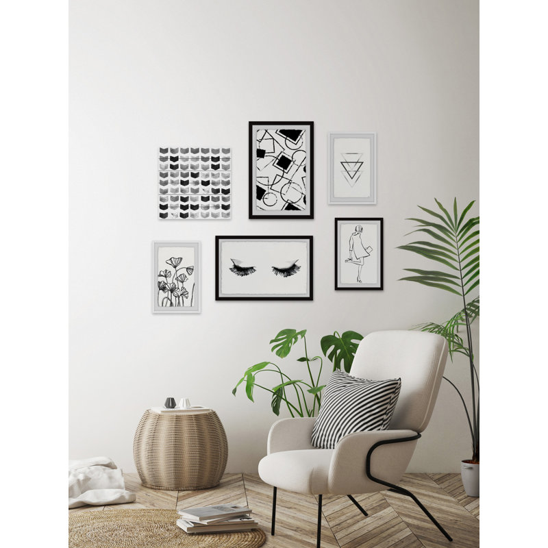 Abdirazaq «The Trend Report» Hexaptych
