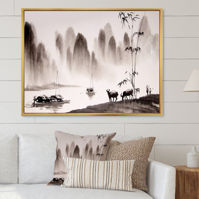 Peinture à l'encre de Chine