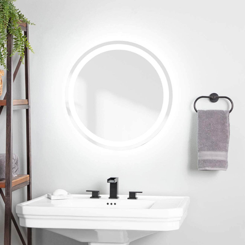 Miroir de salle de bain Luara, 20 po x 20 po