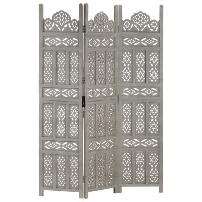 Bojanovice Solid Mango Wood Hand carved Room Divider