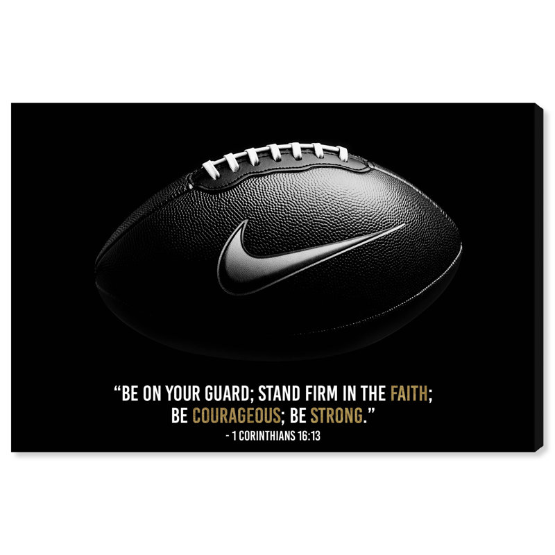 Art Remedy ferme dans la foi football, impression d'art sur toile, art graphique mural, 54 x 36, H 36 po x l 54 po