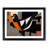 Expressive Abstract Bird - Single Picture Frame Print-626075512-626075513