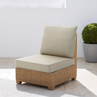 Henley Sunbrella Square Outdoor Cushion Set for Patio or Garden Furniture