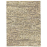 Designers Reserve Geometric Area Rug in Gold/Neutral/Taupe