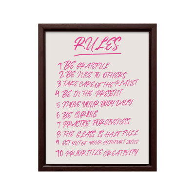 Rules No1