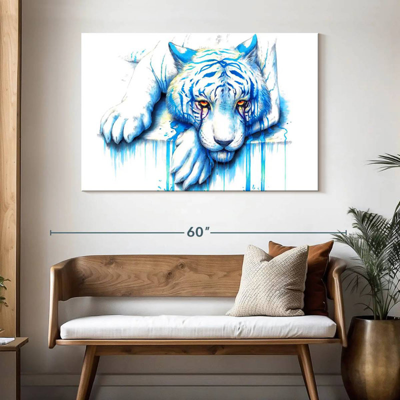 Blue Tears, 32" H x 48" W