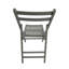 Chaise pliante en bois à lattes Furniture - gris, ensemble de 4, chaise pliante, style pliable