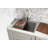 Ruvati 25 x 22 x 12 inch Drop-in Topmount Laundry Utility Workstation Sink 16 Gauge Stainless Steel