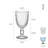 Fitz And Floyd Maddi 10-Oz Goblet  Glasses, Set Of 4, Indigo-85816814